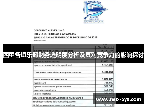 西甲各俱乐部财务透明度分析及其对竞争力的影响探讨 西甲各俱乐部财务透明度分析及其对竞争力的影响探讨